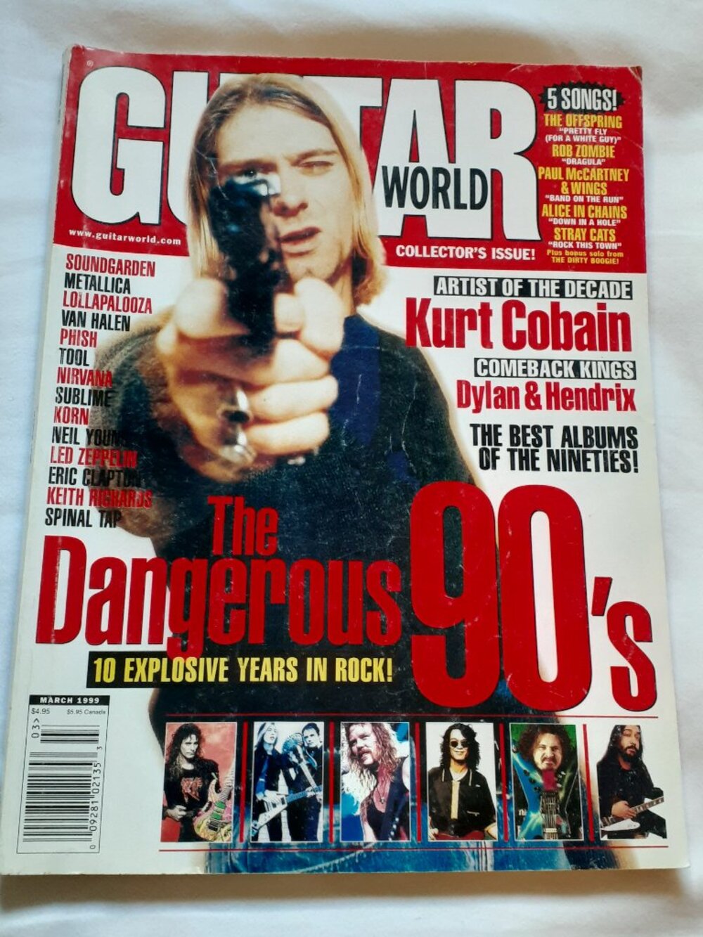 Guitar World Magazine "The Dangerous Nineties"